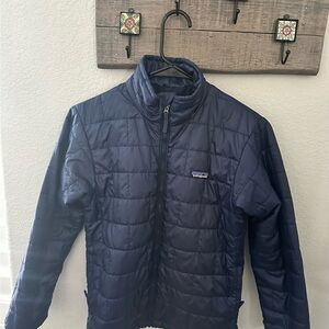 Patagonia Boy’s Deep Blue Jacket Size 10